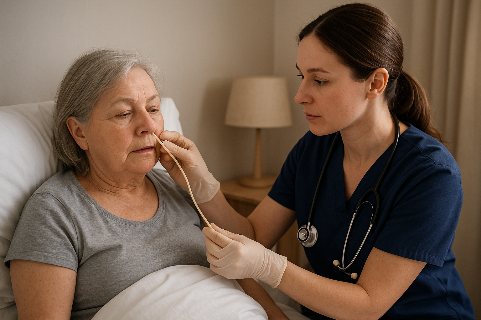 Ryle's Tube Insertion at Home in Indore, Ujjain, Dewas, Rau, Mhow